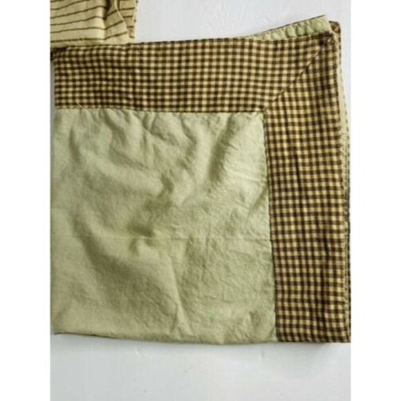Pier One Imports Set of 3 Napkins Brown Tan Gold Variety Pattern - Picture 3 of 8